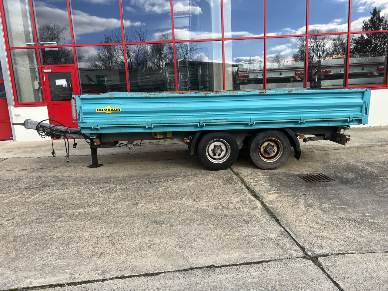 Humbaur HTK 10 50 24 Tandem Kipper- Tieflader - قلابة مقطورة: صور 4 Humbaur HTK 10 50 24 Tandem Kipper- Tieflader - قلابة مقطورة: صور 4