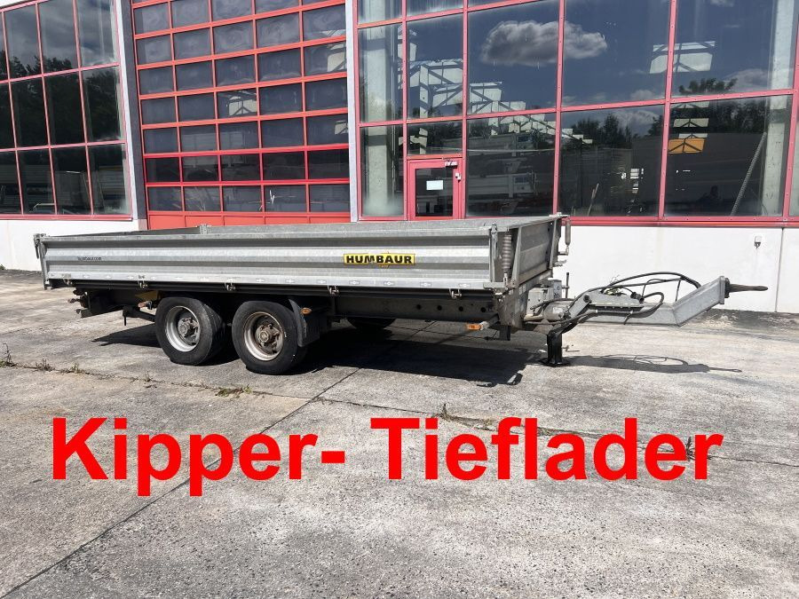 Humbaur Tandemkipper- Tieflader - قلابة مقطورة: صور 1 Humbaur Tandemkipper- Tieflader - قلابة مقطورة: صور 1