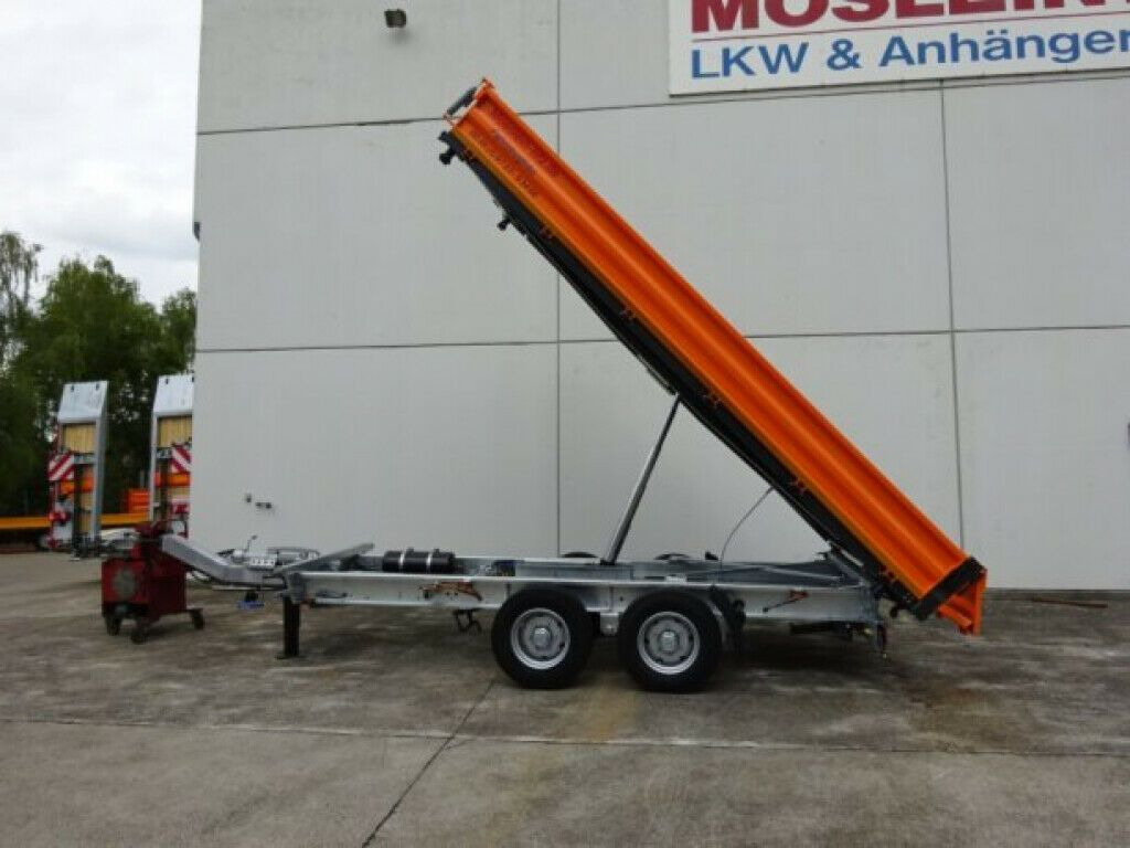 Möslein 13 t Tandem 3- Seitenkipper Tieflader-- Neufahr - قلابة مقطورة: صور 3 Möslein 13 t Tandem 3- Seitenkipper Tieflader-- Neufahr - قلابة مقطورة: صور 3