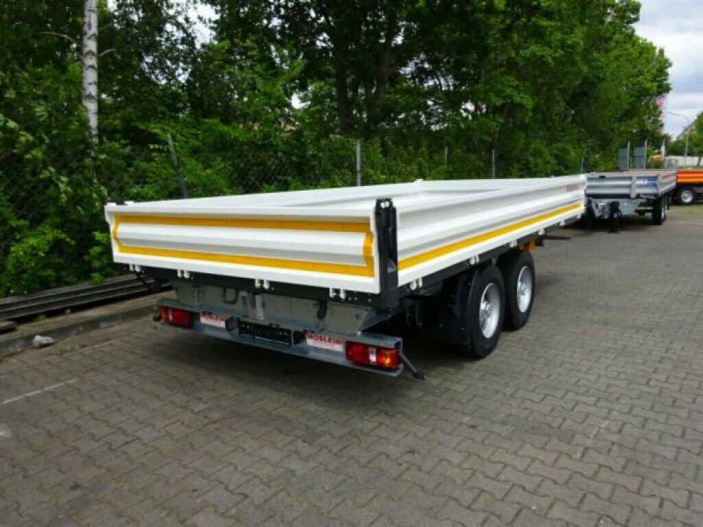 Möslein 13 t Tandem 3- Seitenkipper Tieflader-- Neufahr - قلابة مقطورة: صور 4 Möslein 13 t Tandem 3- Seitenkipper Tieflader-- Neufahr - قلابة مقطورة: صور 4