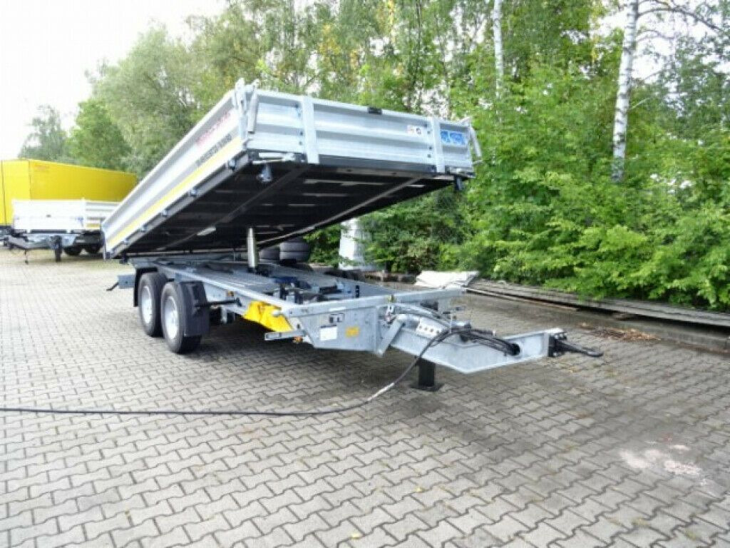 قلابة مقطورة Möslein  13 t Tandem 3- Seitenkipper Tieflader-- Neufahr: صور 7
