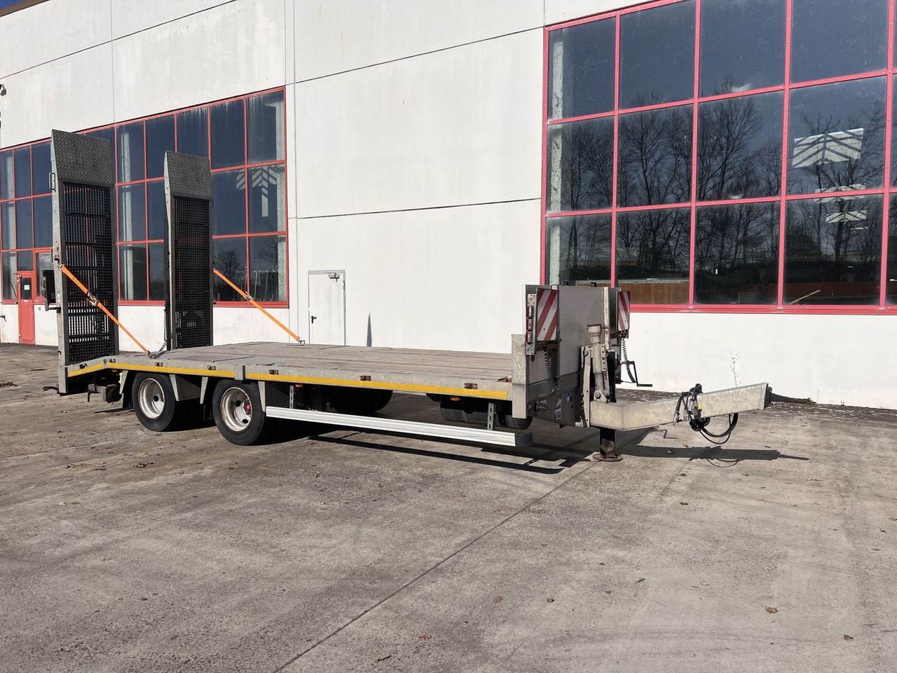 Möslein 19 t Tandemtieflader - عربة مسطحة منخفضة مقطورة: صور 5 Möslein 19 t Tandemtieflader - عربة مسطحة منخفضة مقطورة: صور 5