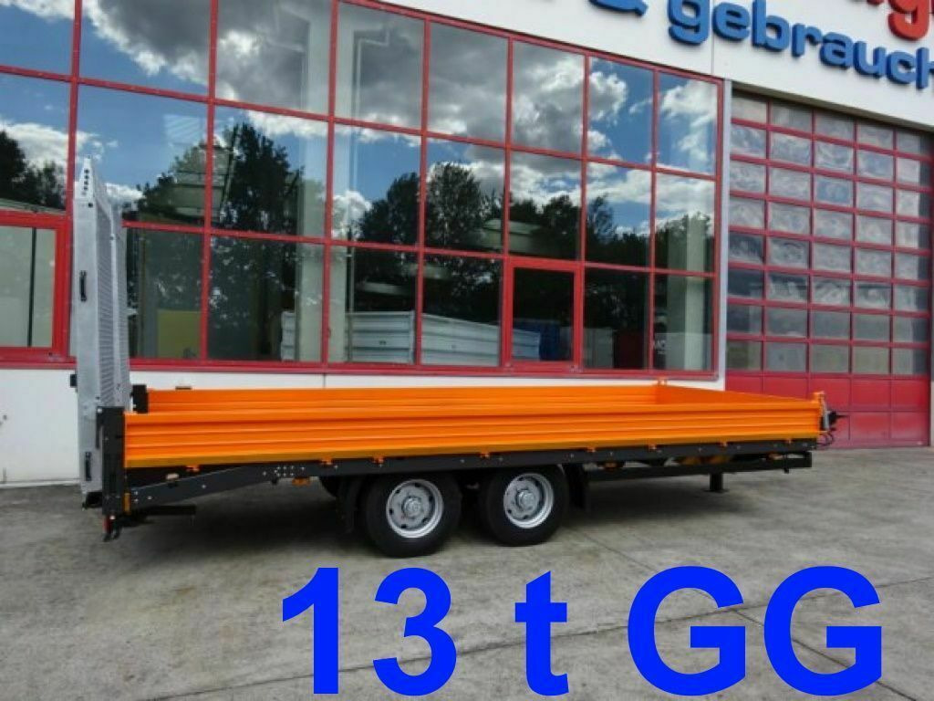 Möslein Neuer Tandemtieflader 13 t GG - عربة مسطحة منخفضة مقطورة: صور 2 Möslein Neuer Tandemtieflader 13 t GG - عربة مسطحة منخفضة مقطورة: صور 2