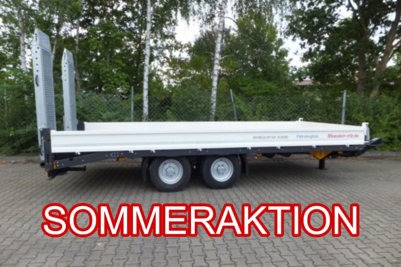 Möslein Neuer Tandemtieflader 13 t GG - عربة مسطحة منخفضة مقطورة: صور 1 Möslein Neuer Tandemtieflader 13 t GG - عربة مسطحة منخفضة مقطورة: صور 1