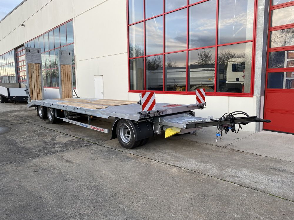 Möslein T 3-8,20 P VB H1 Blatt 3 Achs Tieflader mit gerader Ladefläche 8,10 m, Neufahrzeug - عربة مسطحة منخفضة مقطورة: صور 2 Möslein T 3-8,20 P VB H1 Blatt 3 Achs Tieflader mit gerader Ladefläche 8,10 m, Neufahrzeug - عربة مسطحة منخفضة مقطورة: صور 2