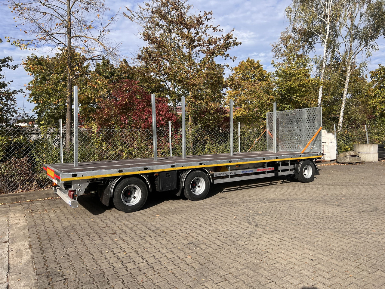 Möslein T 3 Plato 9 m 3 Achs Jumbo- Plato- Anhänger 9 m, Mega - مقطورات مسطحة: صور 3 Möslein T 3 Plato 9 m 3 Achs Jumbo- Plato- Anhänger 9 m, Mega - مقطورات مسطحة: صور 3