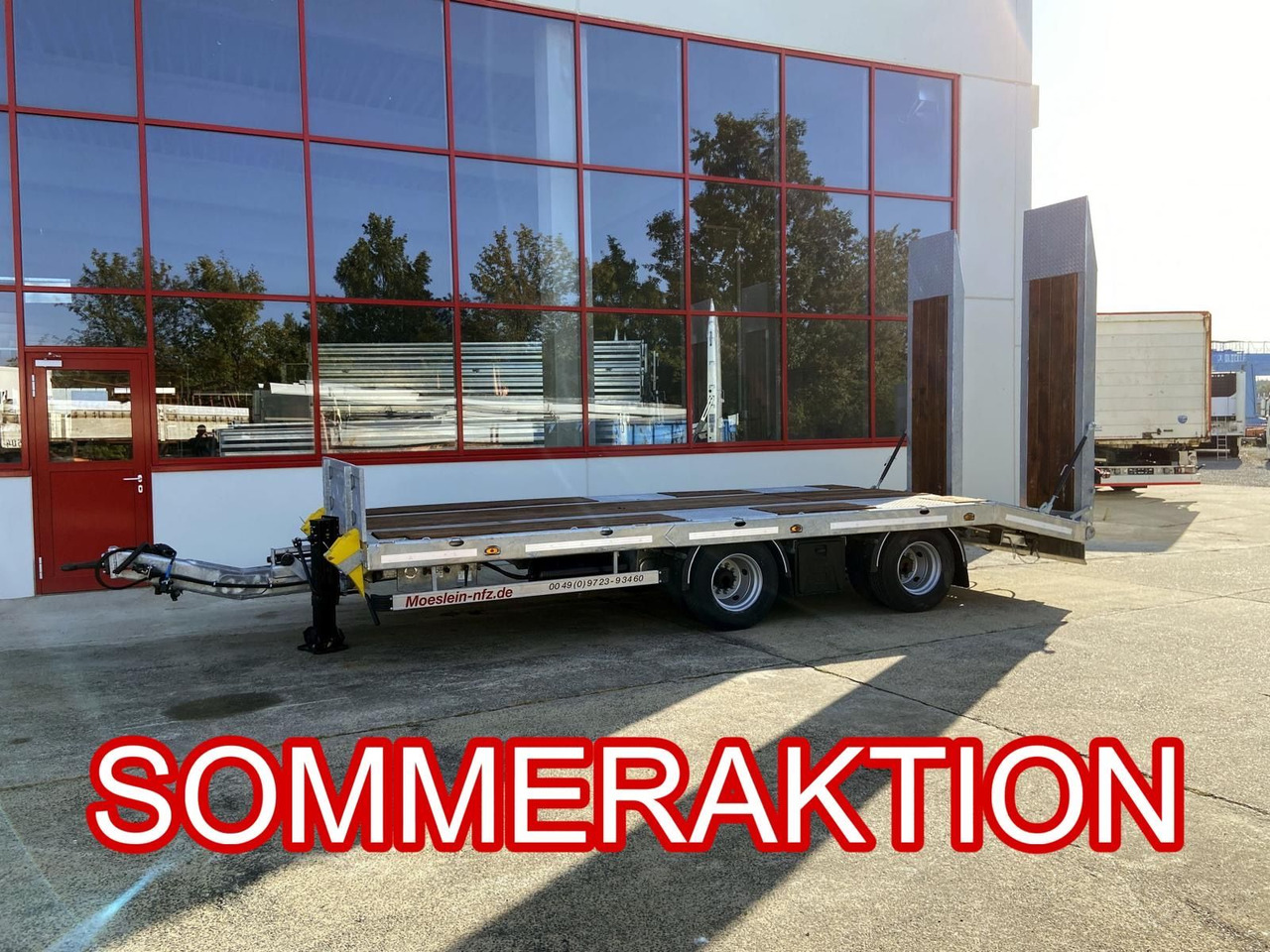 Möslein TT21- 7,2 21 t Tandemtieflader, Luftgefedert, NEU - عربة مسطحة منخفضة مقطورة: صور 1 Möslein TT21- 7,2 21 t Tandemtieflader, Luftgefedert, NEU - عربة مسطحة منخفضة مقطورة: صور 1