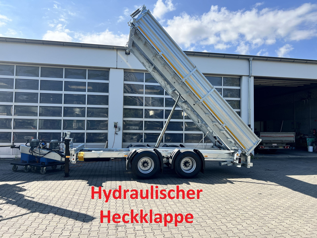 Möslein TTD 19 B neuer 19 t Tandemkipper- Tieflader hydraulischer Klappe - قلابة مقطورة: صور 1 Möslein TTD 19 B neuer 19 t Tandemkipper- Tieflader hydraulischer Klappe - قلابة مقطورة: صور 1