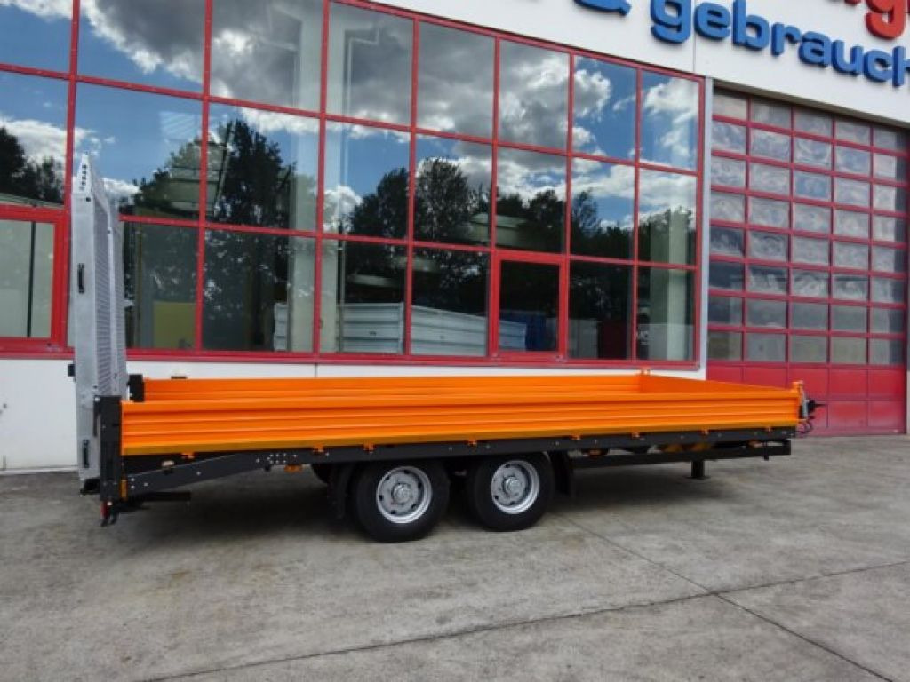 Möslein TTT-11 6,20 Orange Neuer Tandemtieflader - عربة مسطحة منخفضة مقطورة: صور 2 Möslein TTT-11 6,20 Orange Neuer Tandemtieflader - عربة مسطحة منخفضة مقطورة: صور 2