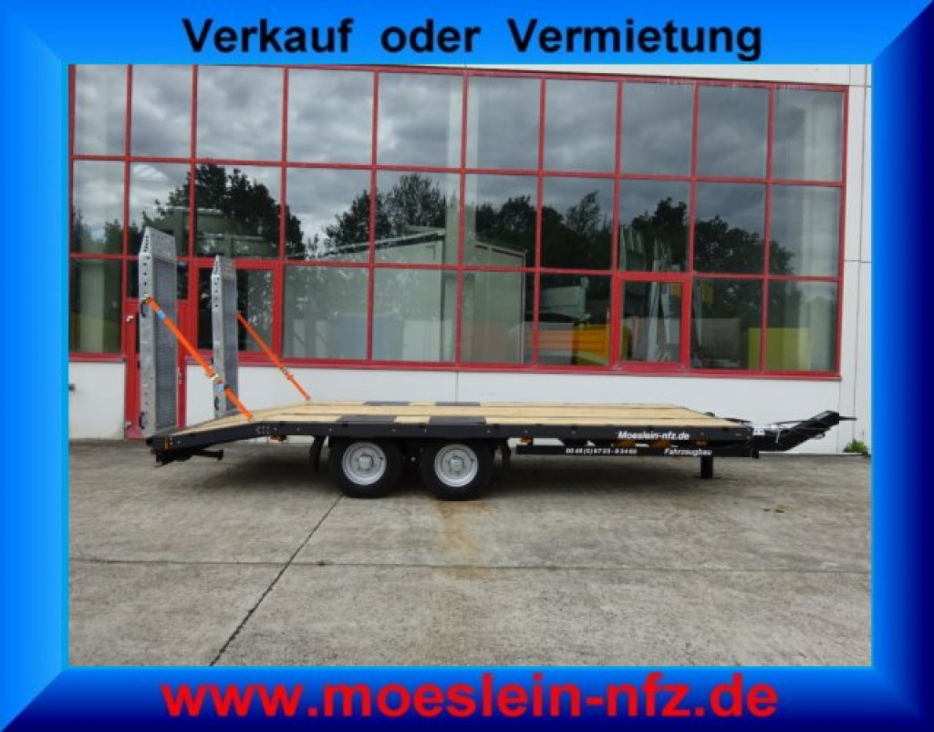 Möslein TTT 13- 6,28P Neuer Tandemtieflader 13 t GG - عربة مسطحة منخفضة مقطورة: صور 1 Möslein TTT 13- 6,28P Neuer Tandemtieflader 13 t GG - عربة مسطحة منخفضة مقطورة: صور 1