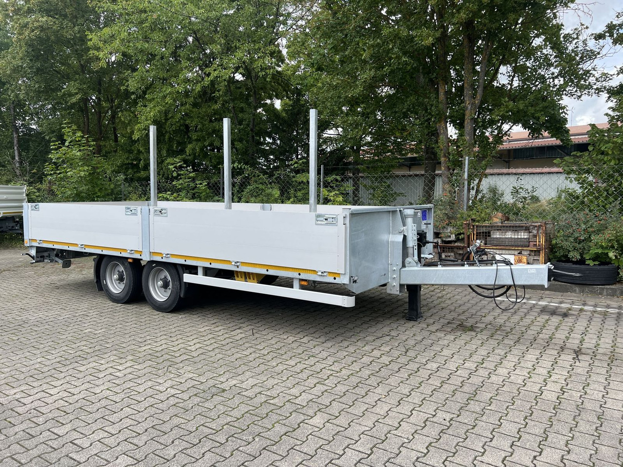 مقطورات مسطحة Möslein  Tandem- Pritschenanhänger- Tieflader: صور 8
