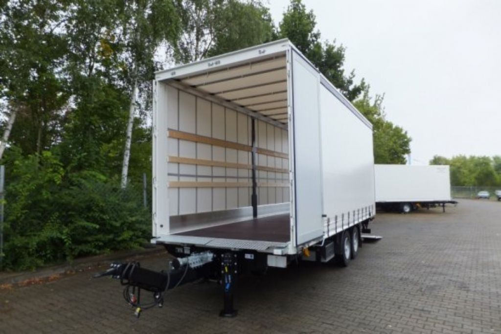 Möslein neuer Planenanhänger, Ladebordwand + Durchladba - مقطورة ستارة: صور 5 Möslein neuer Planenanhänger, Ladebordwand + Durchladba - مقطورة ستارة: صور 5