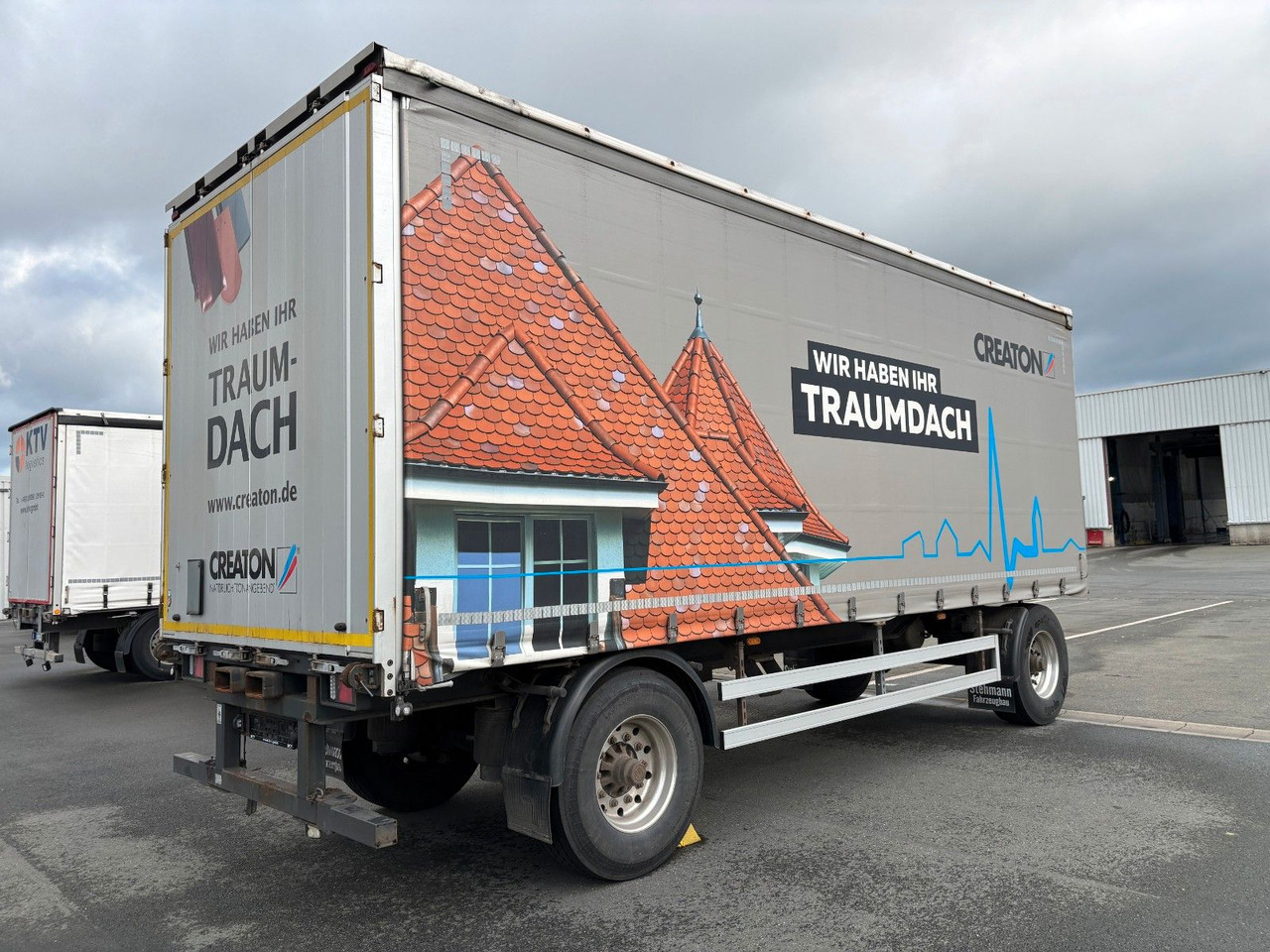 AZP18 Plane + Staplerhalterung - مقطورة ستارة: صور 4 AZP18 Plane + Staplerhalterung - مقطورة ستارة: صور 4