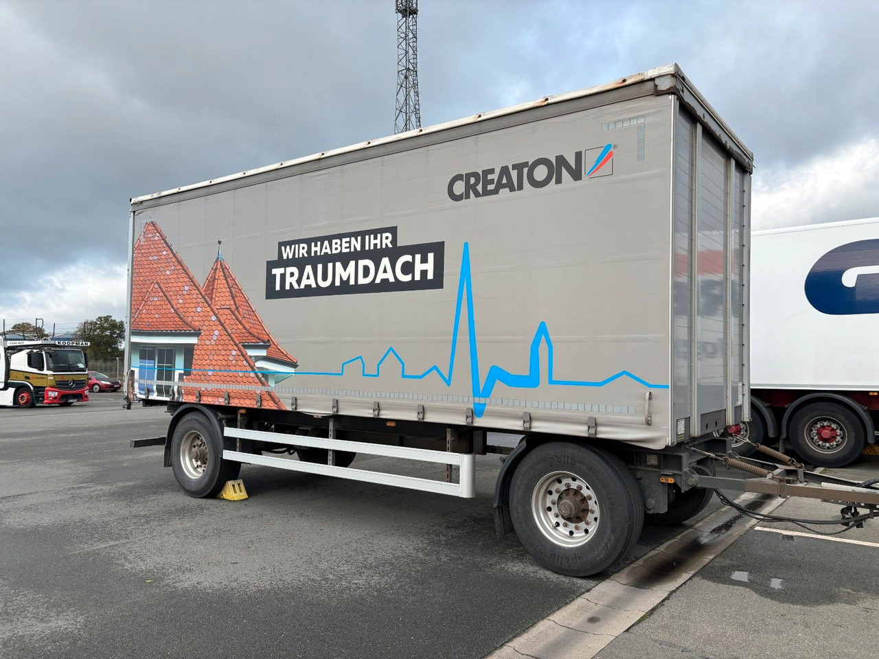 AZP18 Plane + Staplerhalterung - مقطورة ستارة: صور 5 AZP18 Plane + Staplerhalterung - مقطورة ستارة: صور 5