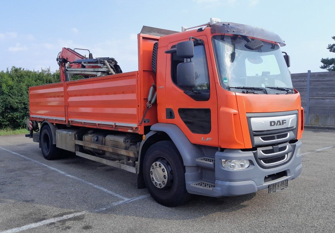DAF FA LF 320 19t Fassi Kran - شاحنات مسطحة, شاحنة كرين: صور 3 DAF FA LF 320 19t Fassi Kran - شاحنات مسطحة, شاحنة كرين: صور 3