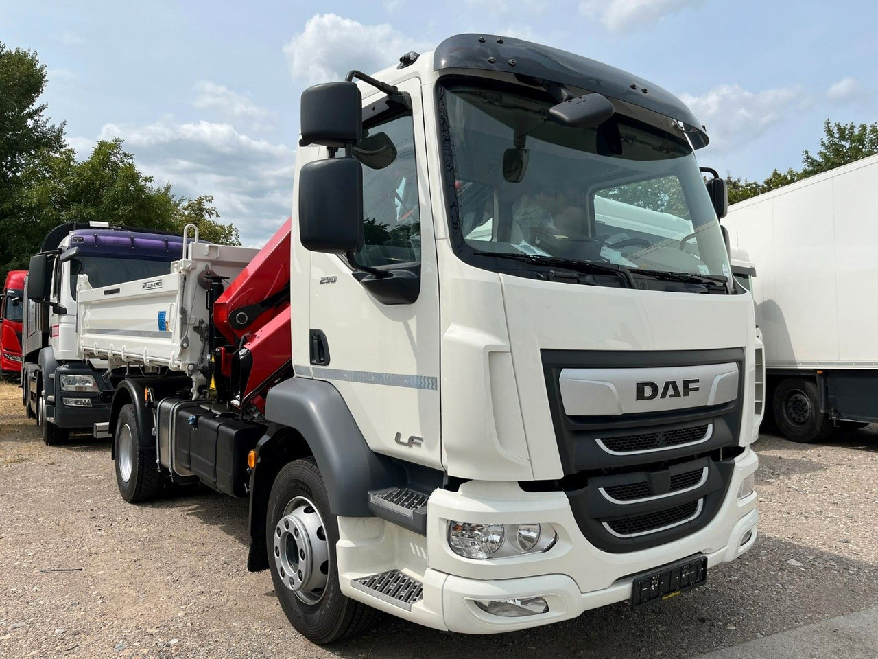 DAF LF 290 16t Meiller Krankipper Tageszulassung DAF LF 290 16t Meiller Krankipper Tageszulassung - قلابات, شاحنة كرين: صور 2 DAF LF 290 16t Meiller Krankipper Tageszulassung DAF LF 290 16t Meiller Krankipper Tageszulassung - قلابات, شاحنة كرين: صور 2