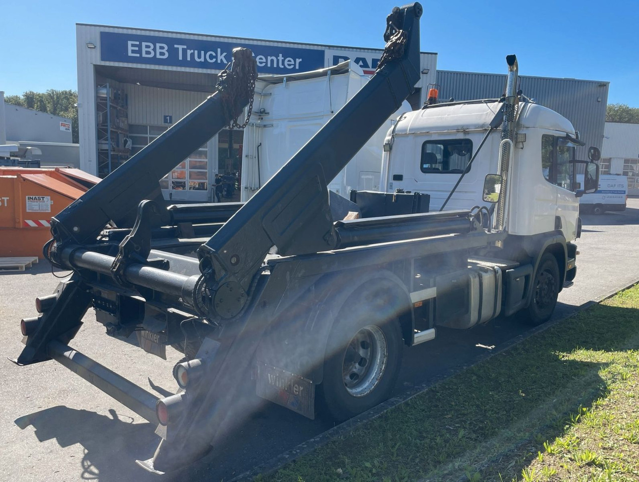 Scania B4X2 ATL, Absetzkipper - قلابات, شاحنة كرين: صور 3 Scania B4X2 ATL, Absetzkipper - قلابات, شاحنة كرين: صور 3