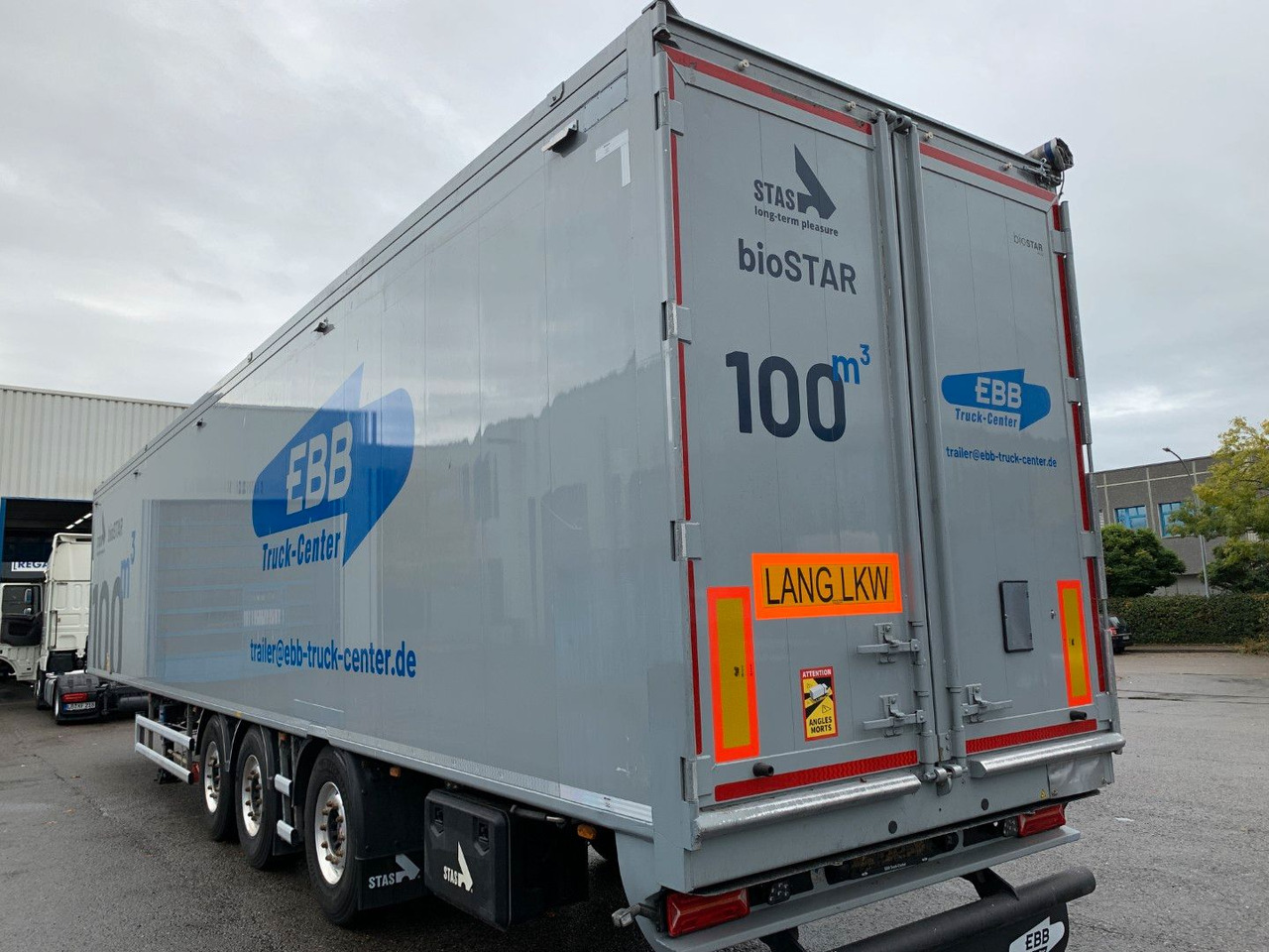 Stas bioSTAR ca 100 cbm 14,9 m Innenlänge - أرضية المشي نصف مقطورة: صور 5 Stas bioSTAR ca 100 cbm 14,9 m Innenlänge - أرضية المشي نصف مقطورة: صور 5