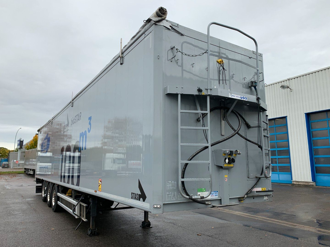 Stas bioSTAR ca 100 cbm 14,9 m Innenlänge - أرضية المشي نصف مقطورة: صور 4 Stas bioSTAR ca 100 cbm 14,9 m Innenlänge - أرضية المشي نصف مقطورة: صور 4