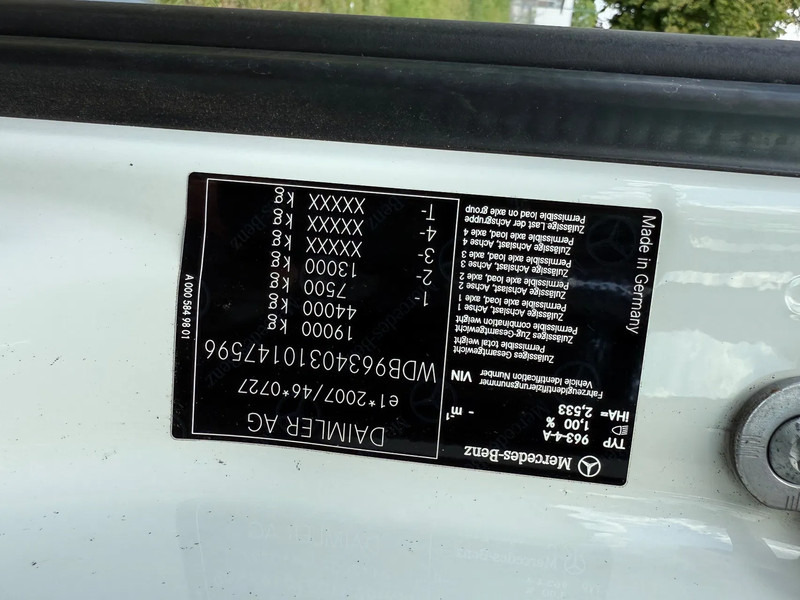 Mercedes-Benz Actros 1936 L 3-2017 only 780.000 km إيجار Mercedes-Benz Actros 1936 L 3-2017 only 780.000 km: صور 10