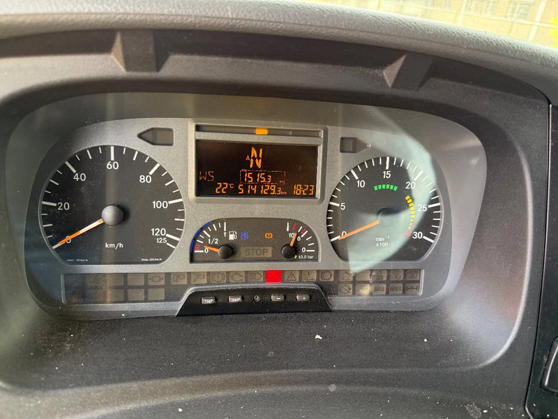 مبردة شاحنة Mercedes-Benz Axor 1824 2008 euro 5 chereau + carrier 950 MT: صور 12