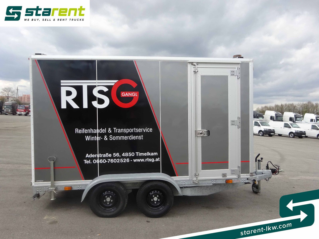 Agados Koffer, M&B Mobile Reifenmontiermaschine - بصندوق مغلق مقطورة: صور 4 Agados Koffer, M&B Mobile Reifenmontiermaschine - بصندوق مغلق مقطورة: صور 4