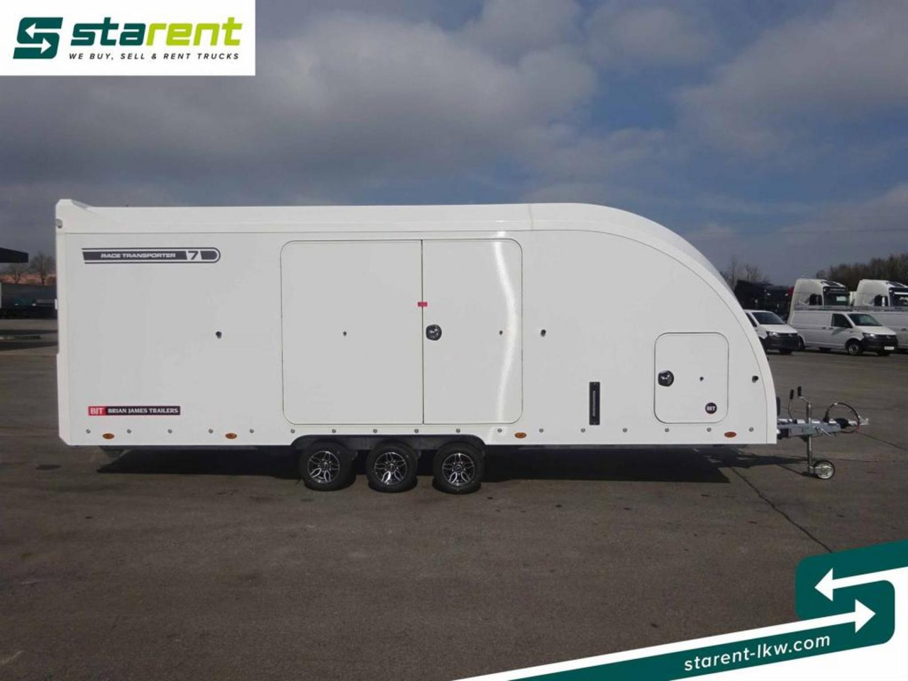 Brian James Trailers Race Transporter 7 Seilwinde elektrische Klappe - شاحنة نقل سيارات مقطورة: صور 4 Brian James Trailers Race Transporter 7 Seilwinde elektrische Klappe - شاحنة نقل سيارات مقطورة: صور 4