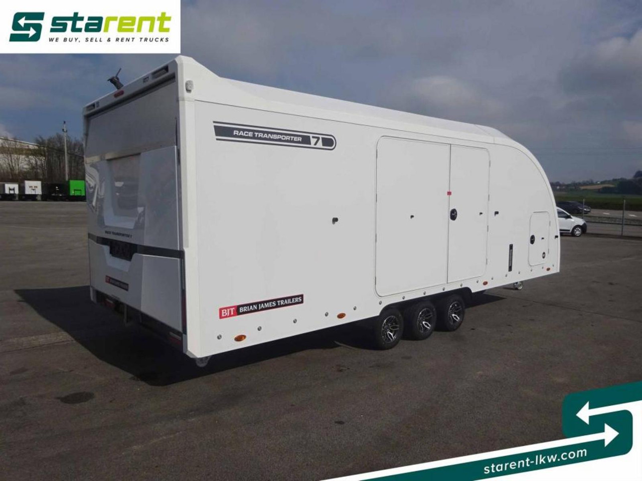 Brian James Trailers Race Transporter 7 Seilwinde elektrische Klappe - شاحنة نقل سيارات مقطورة: صور 5 Brian James Trailers Race Transporter 7 Seilwinde elektrische Klappe - شاحنة نقل سيارات مقطورة: صور 5