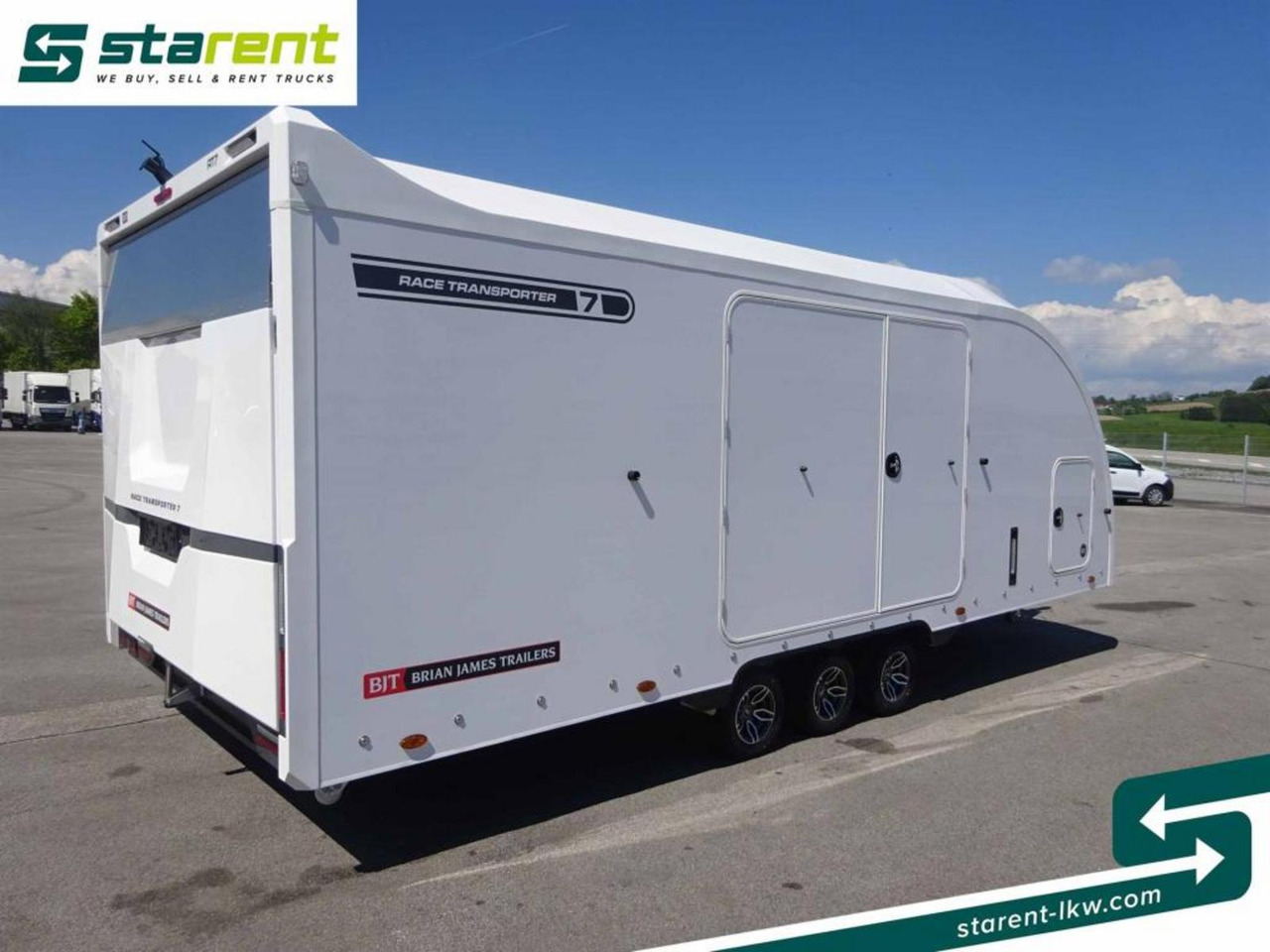 Brian James Trailers Race Transporter 7 Seilwinde elektrische Klappe - شاحنة نقل سيارات مقطورة: صور 5 Brian James Trailers Race Transporter 7 Seilwinde elektrische Klappe - شاحنة نقل سيارات مقطورة: صور 5
