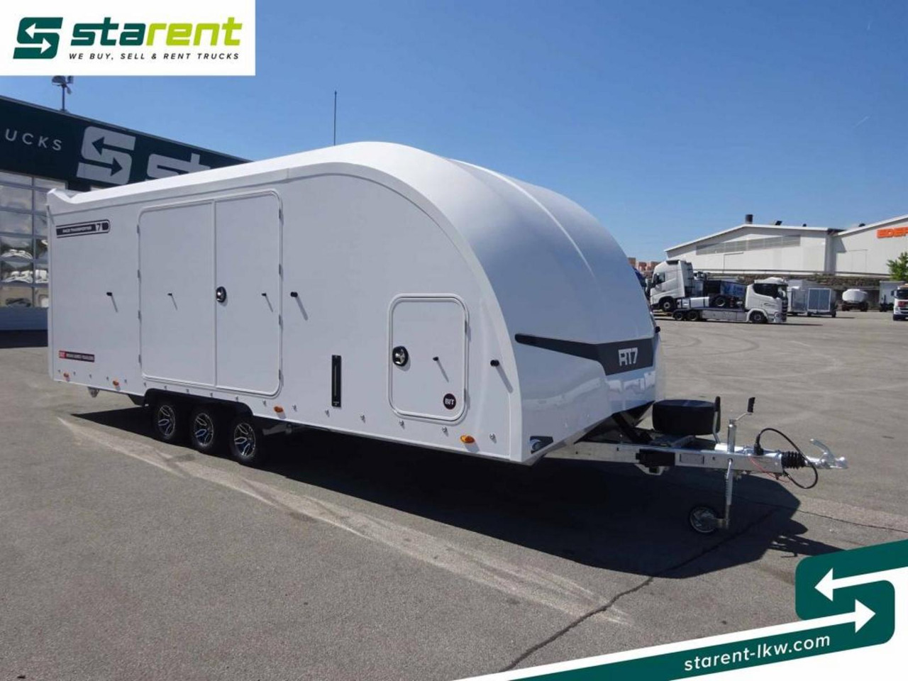 Brian James Trailers Race Transporter 7 Seilwinde elektrische Klappe - شاحنة نقل سيارات مقطورة: صور 3 Brian James Trailers Race Transporter 7 Seilwinde elektrische Klappe - شاحنة نقل سيارات مقطورة: صور 3