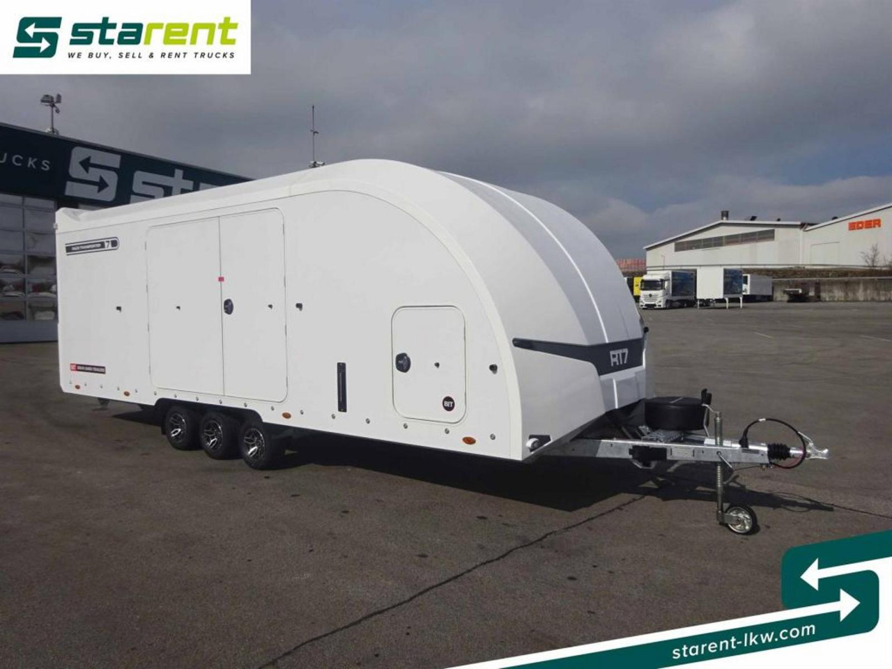 Brian James Trailers Race Transporter 7 Seilwinde elektrische Klappe - شاحنة نقل سيارات مقطورة: صور 3 Brian James Trailers Race Transporter 7 Seilwinde elektrische Klappe - شاحنة نقل سيارات مقطورة: صور 3