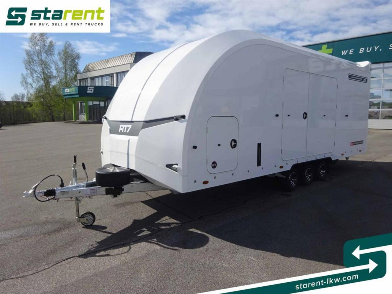 Brian James Trailers Race Transporter 7 extra Hoch Seilwinde - شاحنة نقل سيارات مقطورة: صور 1 Brian James Trailers Race Transporter 7 extra Hoch Seilwinde - شاحنة نقل سيارات مقطورة: صور 1