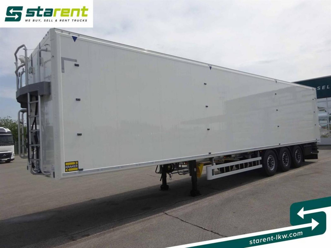 Kraker 10mm 92m³ BPW-Achsen Funk. Verzinkt Liftachse - أرضية المشي نصف مقطورة: صور 1 Kraker 10mm 92m³ BPW-Achsen Funk. Verzinkt Liftachse - أرضية المشي نصف مقطورة: صور 1