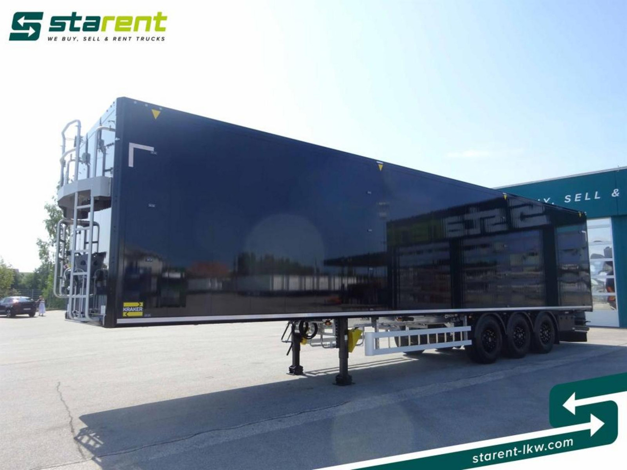 Kraker 8mm 92m³ BPW-Achsen Funk. Verzinkt Liftachse - أرضية المشي نصف مقطورة: صور 1 Kraker 8mm 92m³ BPW-Achsen Funk. Verzinkt Liftachse - أرضية المشي نصف مقطورة: صور 1