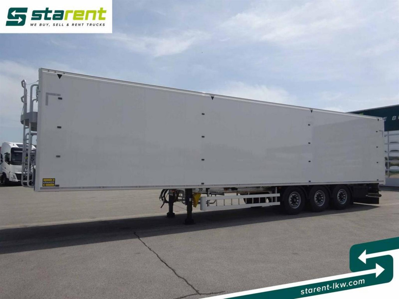 Kraker 8mm 92m³ BPW-Achsen Funk. Verzinkt Liftachse - أرضية المشي نصف مقطورة: صور 1 Kraker 8mm 92m³ BPW-Achsen Funk. Verzinkt Liftachse - أرضية المشي نصف مقطورة: صور 1