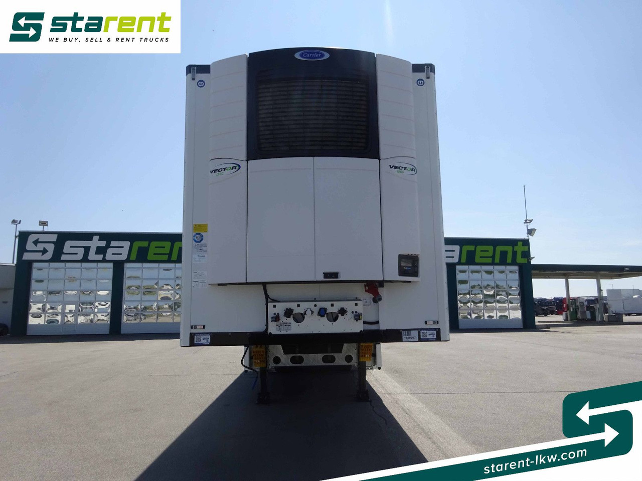 Krone Tiefkühler Carrier Vector 1550, Liftachse - بصندوق مغلق نصف مقطورة: صور 2 Krone Tiefkühler Carrier Vector 1550, Liftachse - بصندوق مغلق نصف مقطورة: صور 2