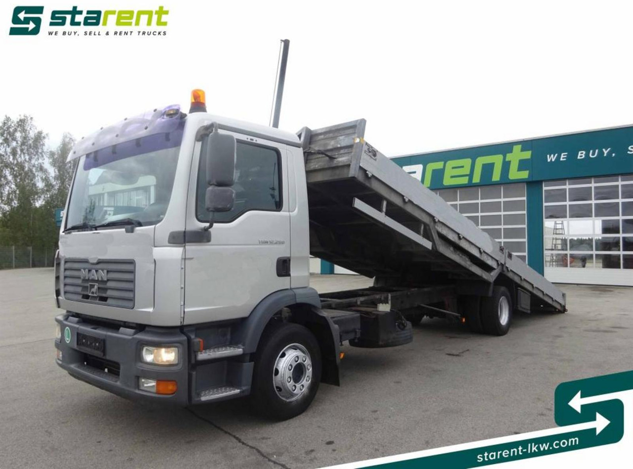 MAN TGM 12.280, Fahrzeugtransporter, kippbar - شاحنة نقل سيارات شاحنة: صور 1 MAN TGM 12.280, Fahrzeugtransporter, kippbar - شاحنة نقل سيارات شاحنة: صور 1