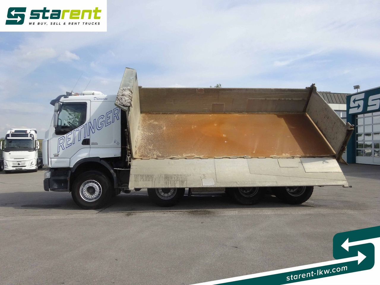 Renault Premium 450 DXi, 8x4, 3 Seitenkipper, Standklima - قلابات: صور 2 Renault Premium 450 DXi, 8x4, 3 Seitenkipper, Standklima - قلابات: صور 2
