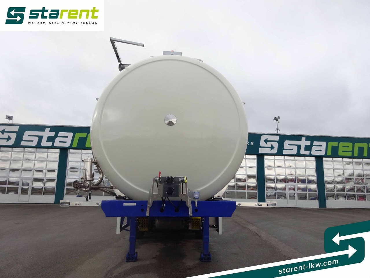 SEKA Lebensmitteltank, 31.000L, Liftachse, Alufelgen - نصف مقطورة صهريج: صور 2 SEKA Lebensmitteltank, 31.000L, Liftachse, Alufelgen - نصف مقطورة صهريج: صور 2