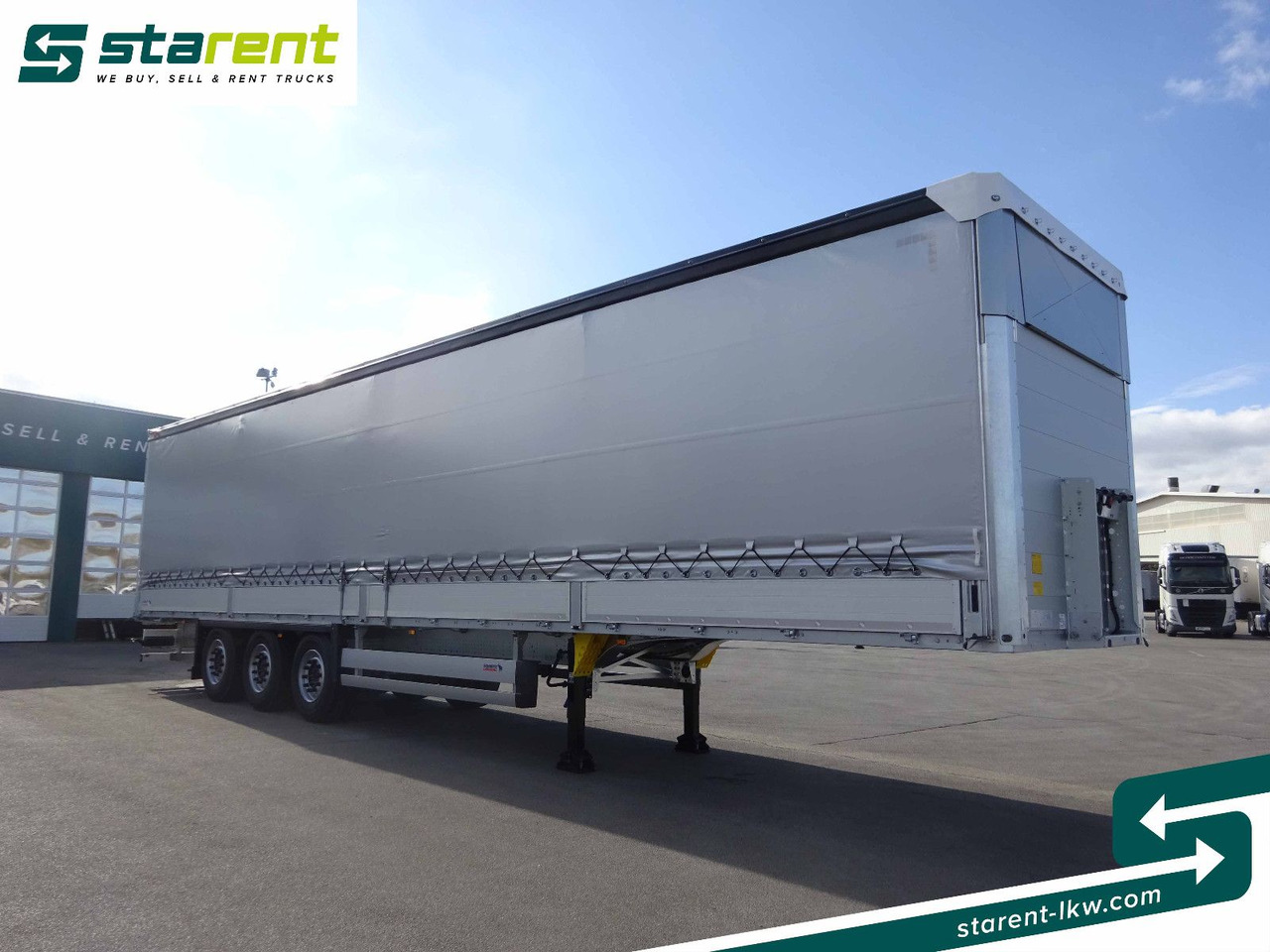 Schmitz Cargobull Tautliner, Bordwand 60cm, Hubdach, Liftachse - الخيمة نصف مقطورة: صور 3 Schmitz Cargobull Tautliner, Bordwand 60cm, Hubdach, Liftachse - الخيمة نصف مقطورة: صور 3