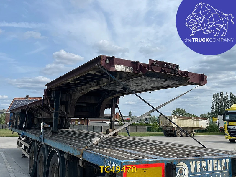 Van Hool - عربة مسطحة منخفضة نصف مقطورة: صور 1 Van Hool - عربة مسطحة منخفضة نصف مقطورة: صور 1