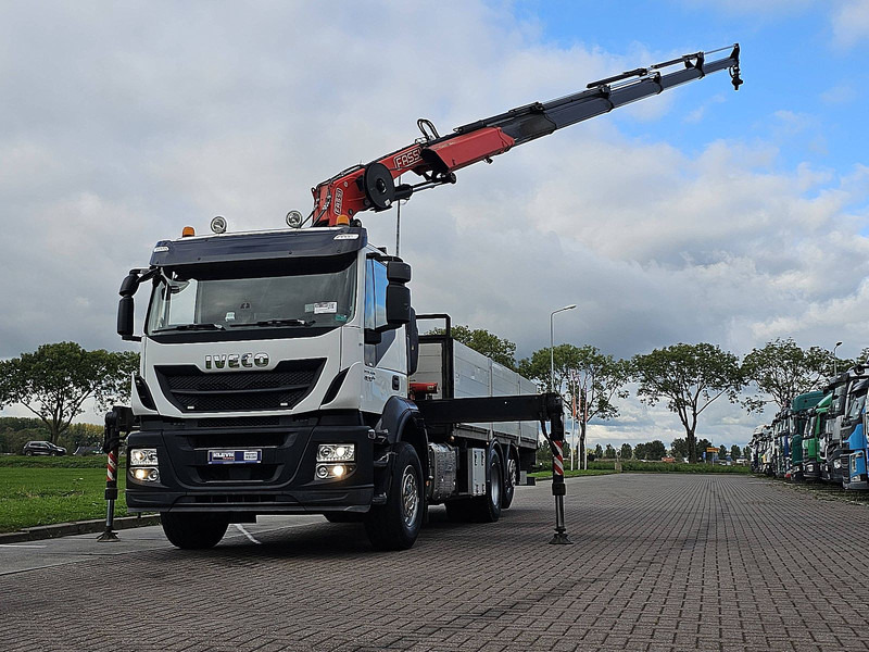 شاحنات مسطحة, شاحنة كرين Iveco AD260S40 STRALIS 6X2*4 FASSI F234 4X: صور 1