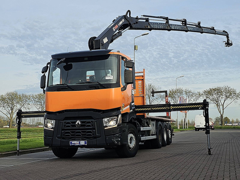 Renault C 430 HIAB 228 E5 - شاحنات مسطحة, شاحنة كرين: صور 1 Renault C 430 HIAB 228 E5 - شاحنات مسطحة, شاحنة كرين: صور 1