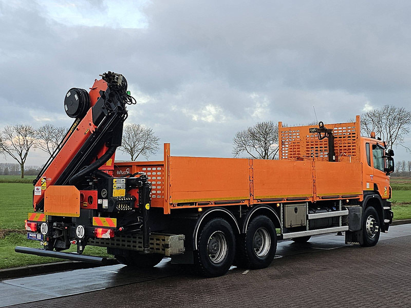 Scania P410 PK18002-4 hydr - شاحنات مسطحة, شاحنة كرين: صور 3 Scania P410 PK18002-4 hydr - شاحنات مسطحة, شاحنة كرين: صور 3