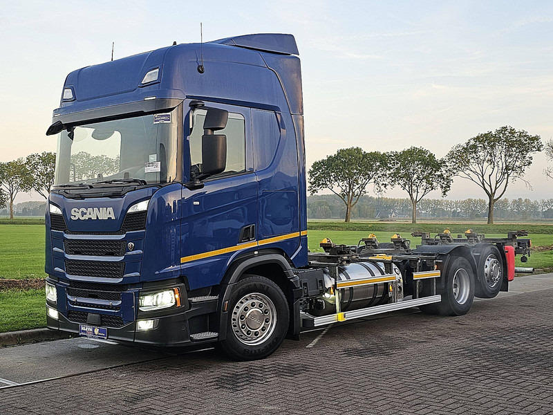Scania R410 LNG - شاحنات الحاويات / جسم علوي قابل للتغيير شاحنة: صور 2 Scania R410 LNG - شاحنات الحاويات / جسم علوي قابل للتغيير شاحنة: صور 2