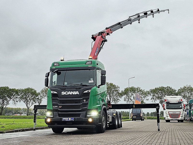 Scania R450 6X4 HMF 2320 K6 - شاحنة جرار: صور 1 Scania R450 6X4 HMF 2320 K6 - شاحنة جرار: صور 1