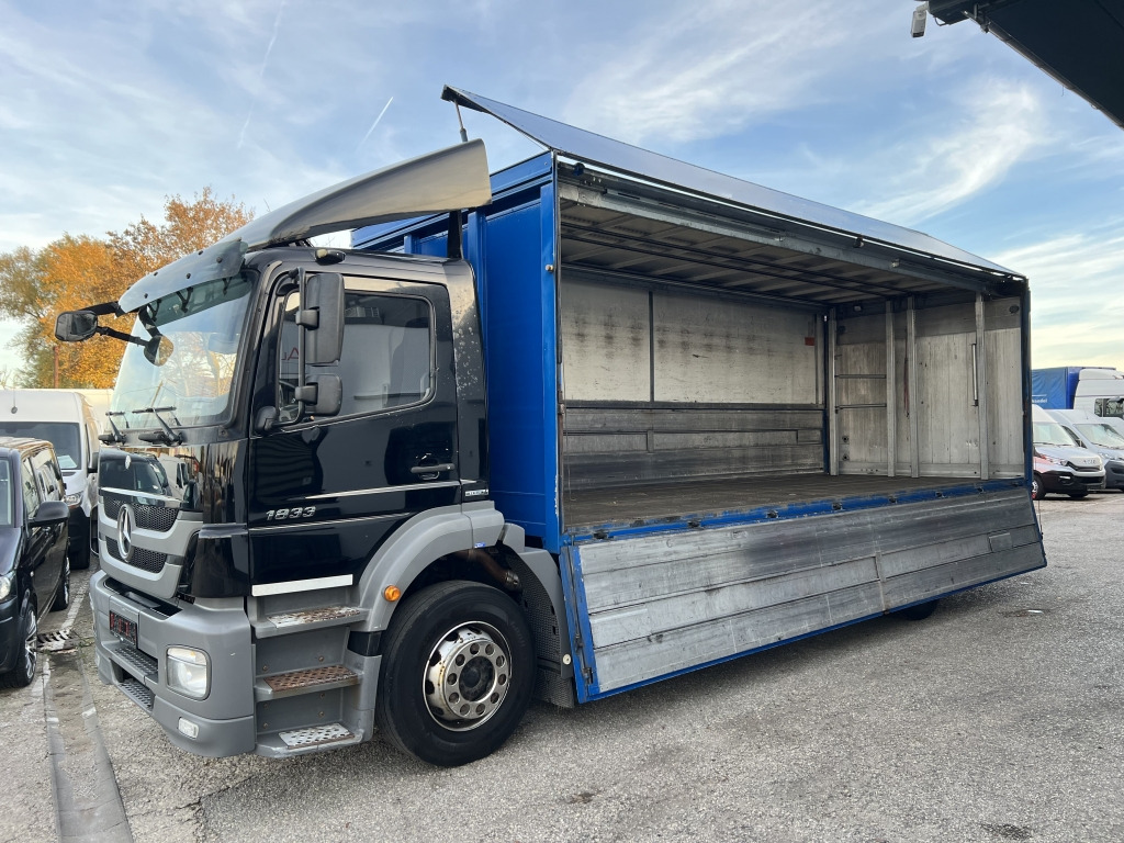 Mercedes-Benz Axor 1833 7m Koffer 2x Schwenkwand LBW Or.382'km - نقل الشراب شاحنة: صور 1 Mercedes-Benz Axor 1833 7m Koffer 2x Schwenkwand LBW Or.382'km - نقل الشراب شاحنة: صور 1