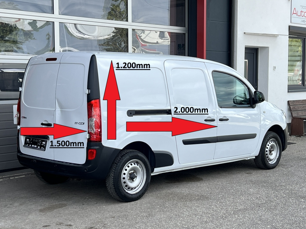 Mercedes-Benz Citan 111 CDI extralang Scheckheftgepflegt PDC - فان المدمجة: صور 2 Mercedes-Benz Citan 111 CDI extralang Scheckheftgepflegt PDC - فان المدمجة: صور 2