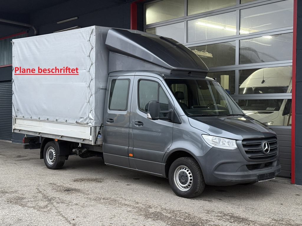 Mercedes-Benz Sprinter 319 CDI V6 DOKA Klima Luftfederung AHK - الشاحنات الصغيرة ستائر, الشاحنات الصغيرة كابينة مزدوجة: صور 1 Mercedes-Benz Sprinter 319 CDI V6 DOKA Klima Luftfederung AHK - الشاحنات الصغيرة ستائر, الشاحنات الصغيرة كابينة مزدوجة: صور 1