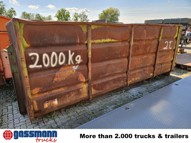 Abrollcontainer mit Flügeltür ca. 29m³ - حاوية هوك لفت: صور 2 Abrollcontainer mit Flügeltür ca. 29m³ - حاوية هوك لفت: صور 2